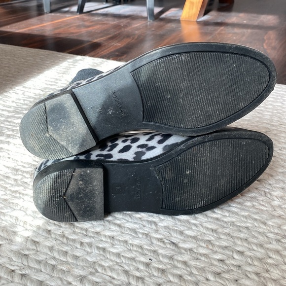 Nine West leopard print short rainboots - Picture 4 of 6